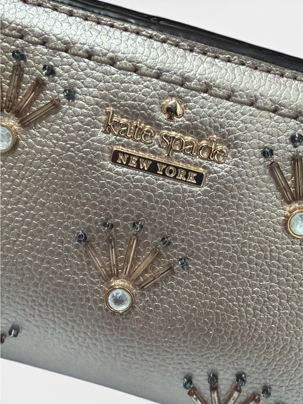 Kate Spade - Patterson Drive Embellished Braylon Wallet MSRP $169 - Picture 6 of 11